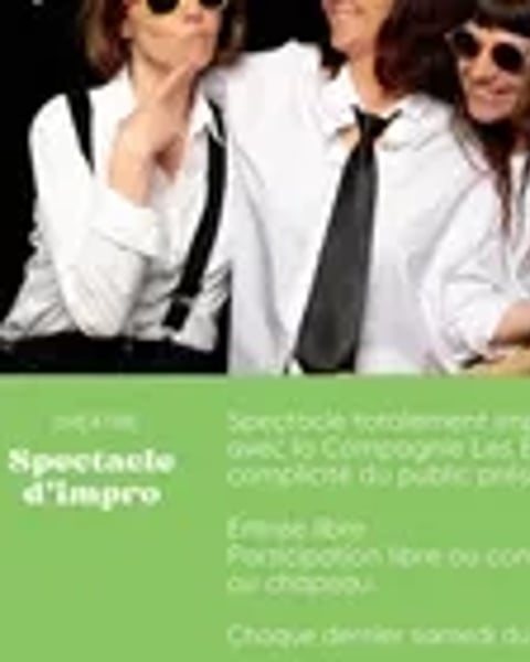 Soirée impro avec la Cie « Les Elles »