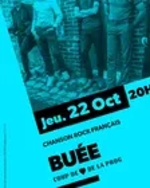 Buée | Chanson rock français | Entrée libre