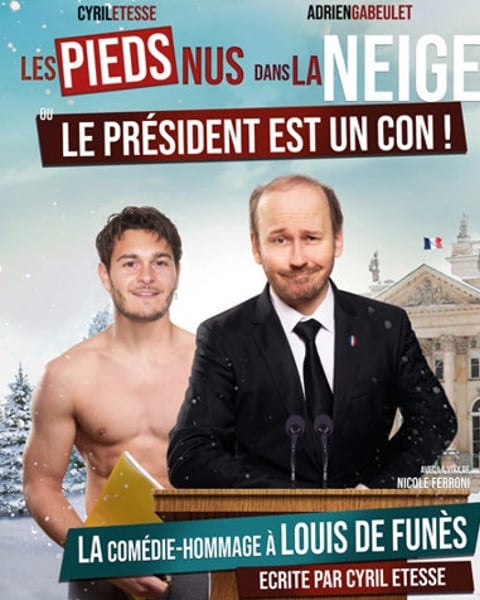 Les pieds nus dans la neige