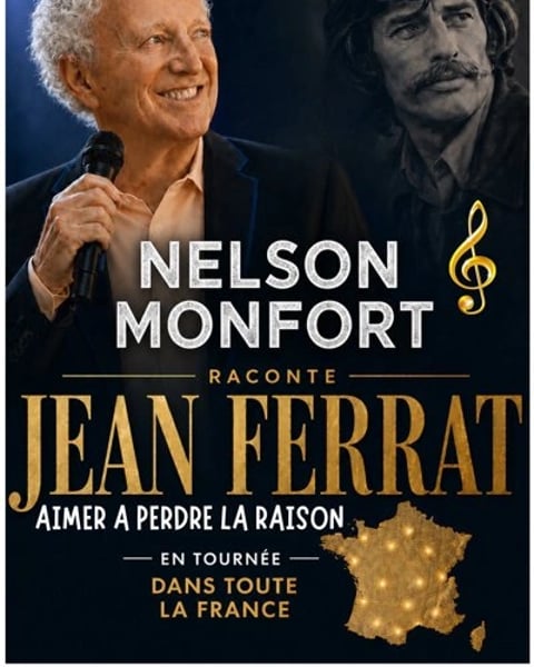 Nelson Monfort chante et raconte Jean Ferrat