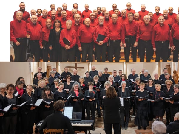 Concert du Choeur d'Hommes de Vannes et Polyphonia