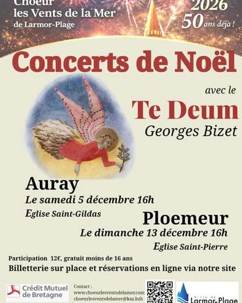Chœur les Vents de la Mer, concert de Noël