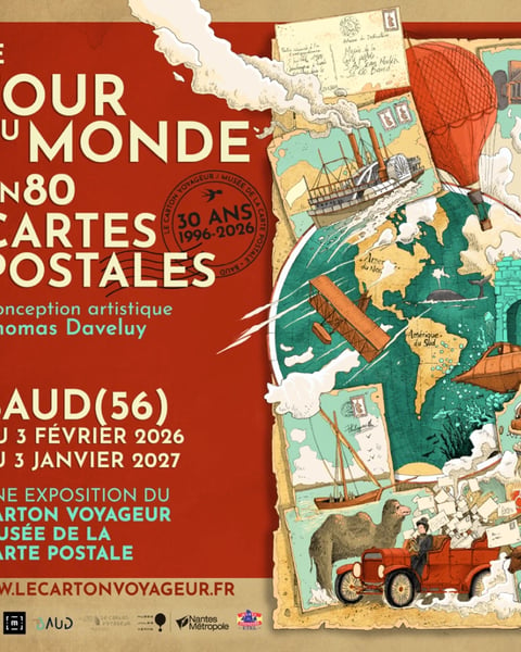Le Tour du monde en 80 cartes postales